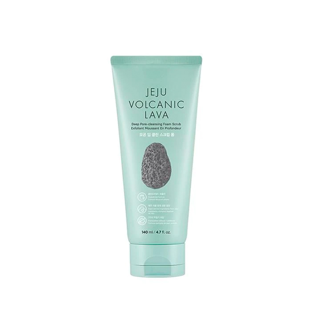 Jeju Volcanic Lava Deep Pore Cleansing Foam Scrub